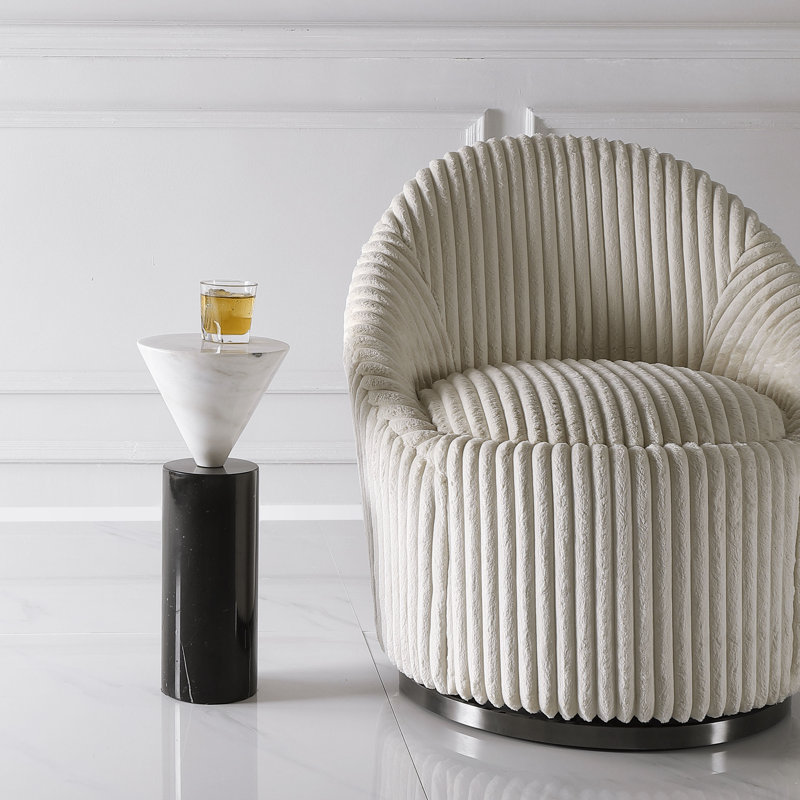 Lazuli Marble End Table