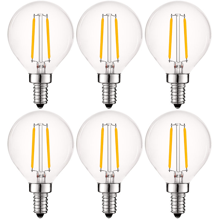 Equivalent E12/Candelabra Dimmable LED Bulb