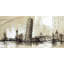 Pise tower sketch - 24"x48" Framed canvas