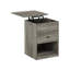 Table de chevet à plateau relevable Jensen, chêne français-71601765