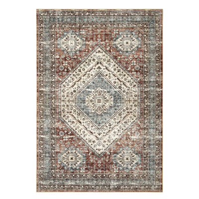 Caong Rectangle Oriental Area Rug