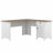 60W L Shaped Desk with Storage in Pure White and Shiplap Gray-906071867