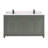 60" Cadet Finish Solid Wood Sink Vanity  With 1' Artificial Stone Top-1988929813-1988929808