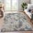 Premium Machine Washable Harjo AMF1549 Floral Rug-1987608835