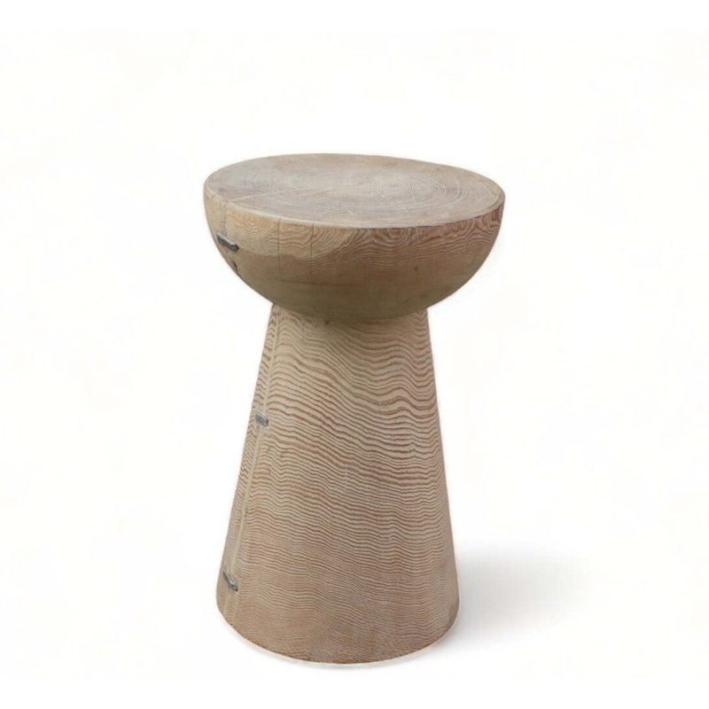 Solid Wood End Table