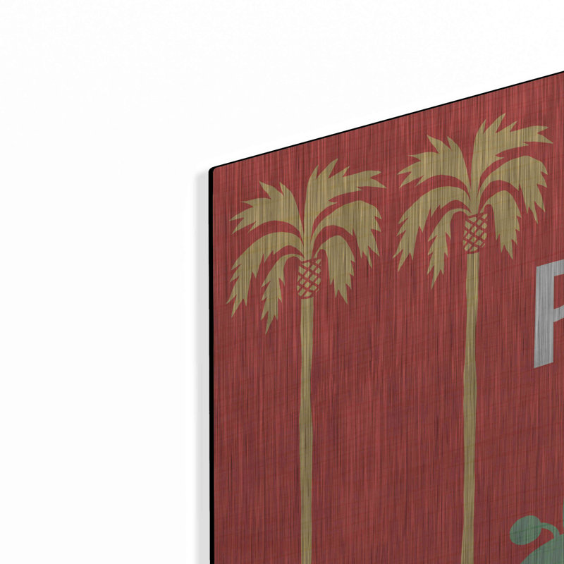 Trinx «Beach Bums Beetle I» par Michael Mullan, art mural en métal, H 24 po x l 36 po