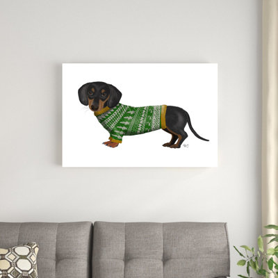 «Christmas Des» par Fab Funky - impression sur toile tendue