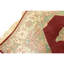 Hand Knotted Wool Area Rug in Red And Ivory