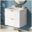 Meuble-lavabo mural moderne à 2 tiroirs-105352222