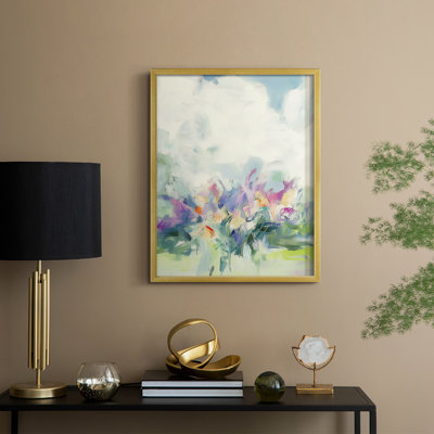 Floral XXXII Framed Print - Ready To Hang