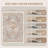 Malaika Machine-Washable Non-Slip Medallion Area Rug-2138617564-2138617565