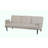 Isidore 77.17'' Upholstered Reclining Sleeper Sofa-19099497