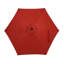 Parasol de marché de 7,5 pi avec inclinaison et manivelle - Orange brûlé Allport-1434130480-1392166004