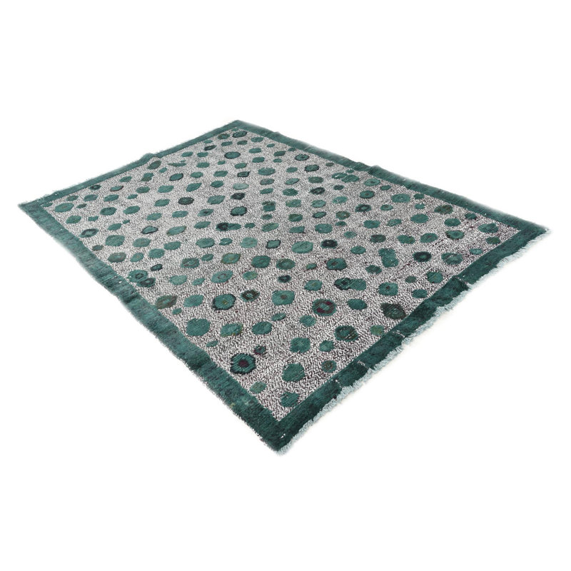 Tapis vert clair 5x8 Porcaro