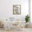 Motif de papillon rétro Botanical Bird Cage - impression sur toile-75841034-75841035