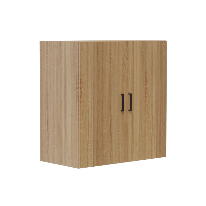 Mirella Wood Door Storage Cabinet, Sand Dune