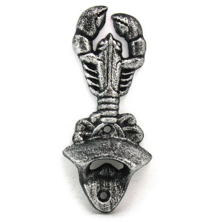 Ouvre-bouteille de homard, Argent antique