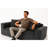 Modular Corduroy Sectional Sofa, 3-Seat All-Foam Compressed Couch, Deep Seating Low-Profile, 111.4 W X 40.7 D X 23.6 H-558133751
