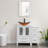 Breahnna 36'' Free Standing Single Bathroom Vanity with Manufactured Wood Top, Vessel Sink, Faucet, Drain-319323681-334841740