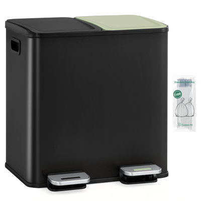 Stainless Steel Kitchen Rubbish Bin