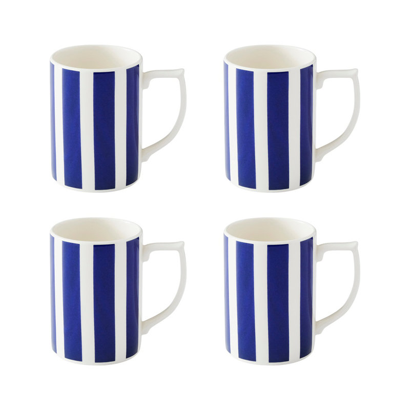 Steccato Earthenware Coffee Mug