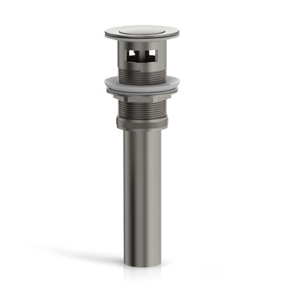 Pop-Up Bathroom Sink Drain with Overflow