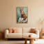Renard sur rouleau, ensemble de 1 reproduction d'art sur toile tendue-121948146