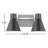 Byers 2-Light Dimmable Steel Vanity Light-281364492-281364481
