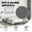 Dabira Bed Frame, Fabric Upholstered Platform Bed Frame, No Mattress-889191802-889191797