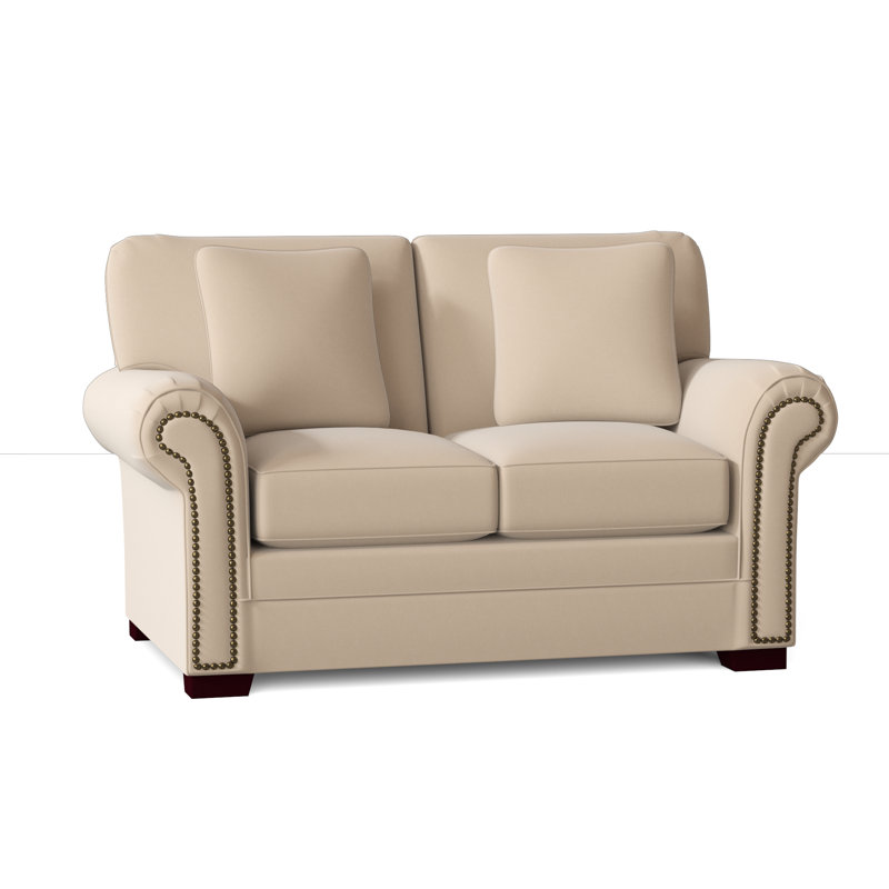 Adrena Loveseat, Boaz 41, Light Brass, No