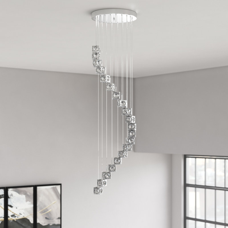 Chou 20-Light Cluster Chandelier