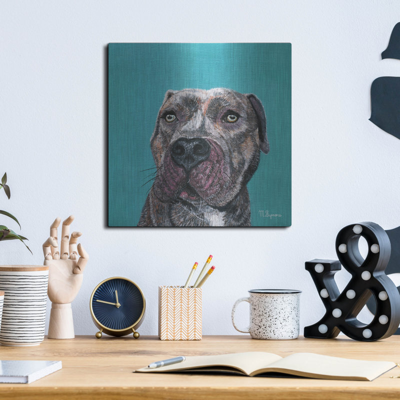 «Good Boy» par Melissa Symons, H 12 po x l 12 po
