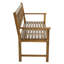 Manufactured Wood Wood Outdoor Bench