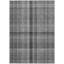 Tapis extérieur lavable antidérapant à carreaux gris 10 pi x 14 pi