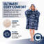 Couverture-pull sous licence officielle NCAA Penn State Nittany Lions, avec capuchon et poches latérales-136948636