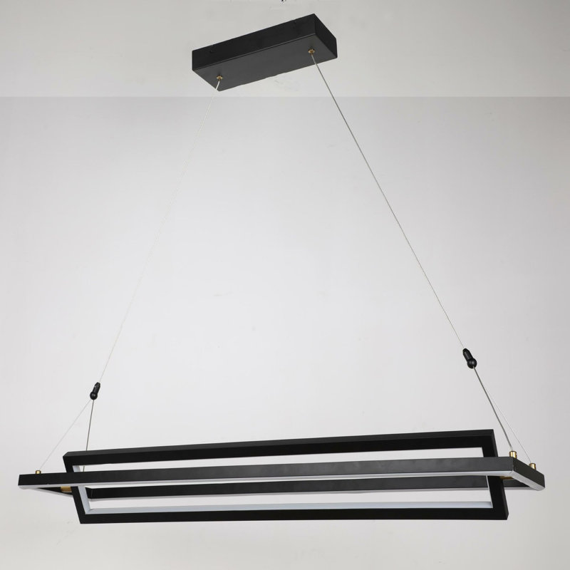2 - Light LED Single Pendant