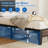 Upholstered Bed Frame with Headboard Platform Bed Frame-880046118-880046116