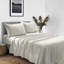  Ensemble de draps en lin pur lavé à la pierre, drap-housse 16 po-525574834-510415476
