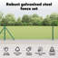 Welded Wire Fence With 7 Flanged Posts Steel-577616469-577616558
