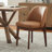  Bason Upholstered Faux Leather Dining Chairs Set of 6-116530376-118303070