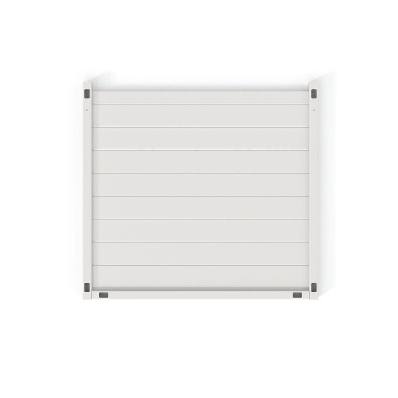 White Vinyl Winter Cover for Liberty Lattice AC Screen