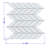 Leaf Pattern Marble Novelty Mosaic Tile-113459197