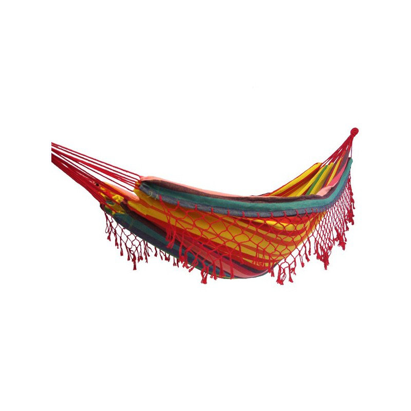 Inge Classic Hammock, Red/Yellow/Blue, 350cm H x 160cm W x 350cm L