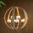 9- Light Globe Chandelier