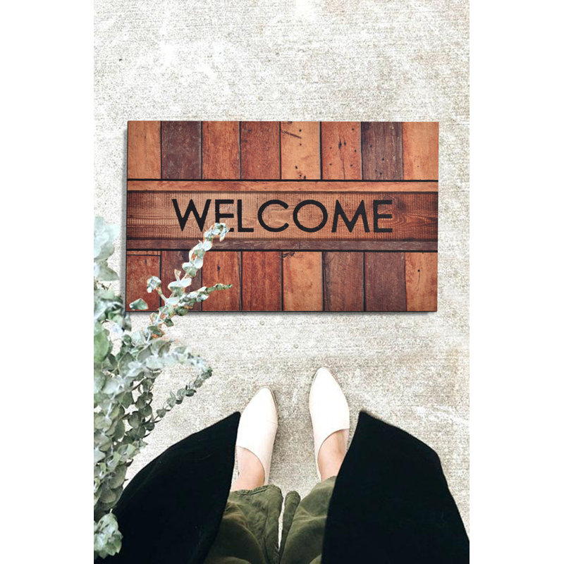 Paillasson durable en PVC antidérapant de 15,7 po x 23,6 po | Matériau 100% PVC, lavable à la machine à 86 ° F | Parfait pour l'intérieur et l'extérieur, facile à nettoyer, élégant et fonctionnel