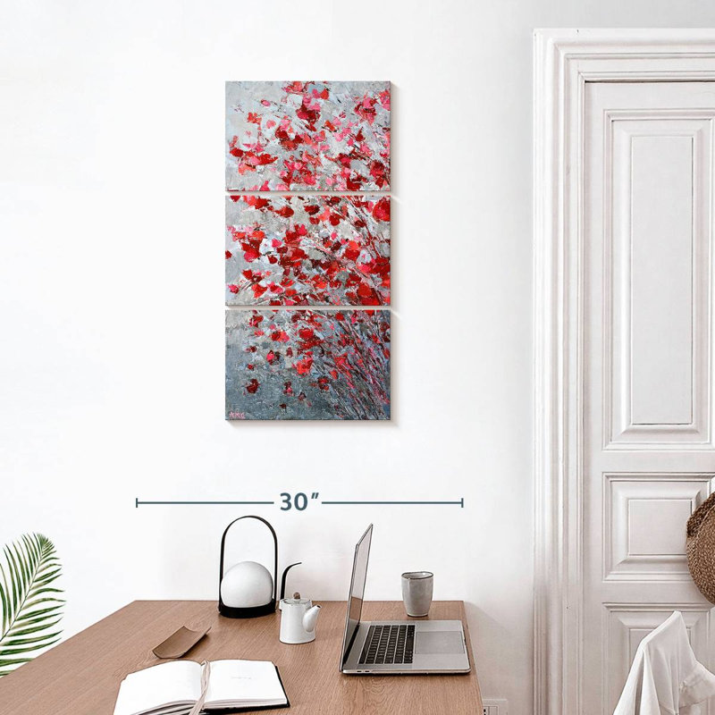 Arbre Sakura I, H 32 po x l 15 po