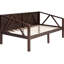 Lit de jour simple - Esthétique moderne, peut être utilisé comme siège, construction solide, espace de rangement pratique polyvalent pour la détente, soutien triangulaire, espace sous le lit-1755227171-1755227196