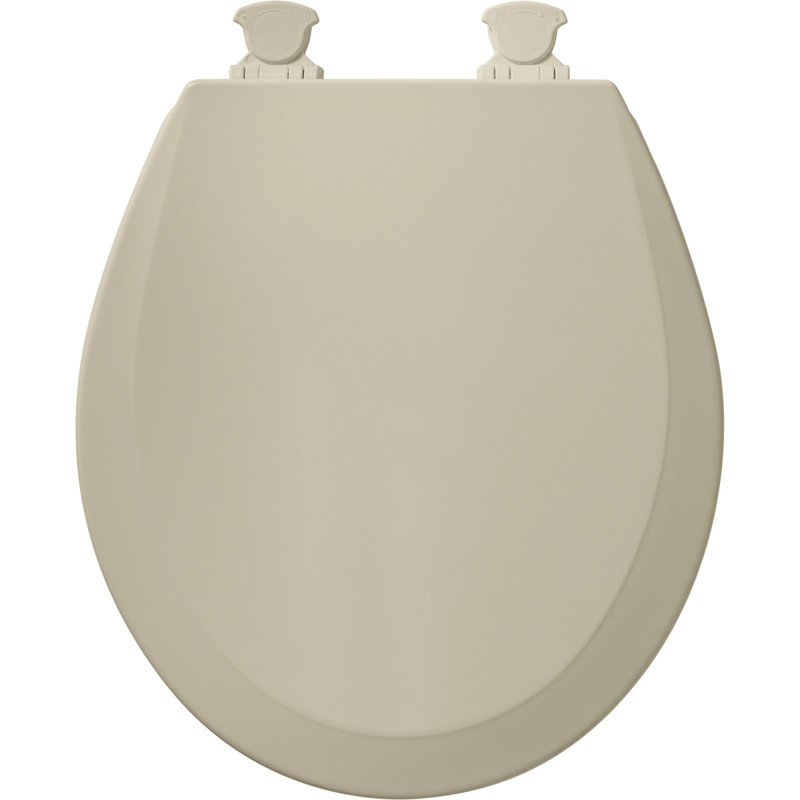 500EC Round Toilet Seat, Bone