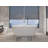 Contemporary-Modern 67'' x 32'' Soaking Acrylic Bathtub