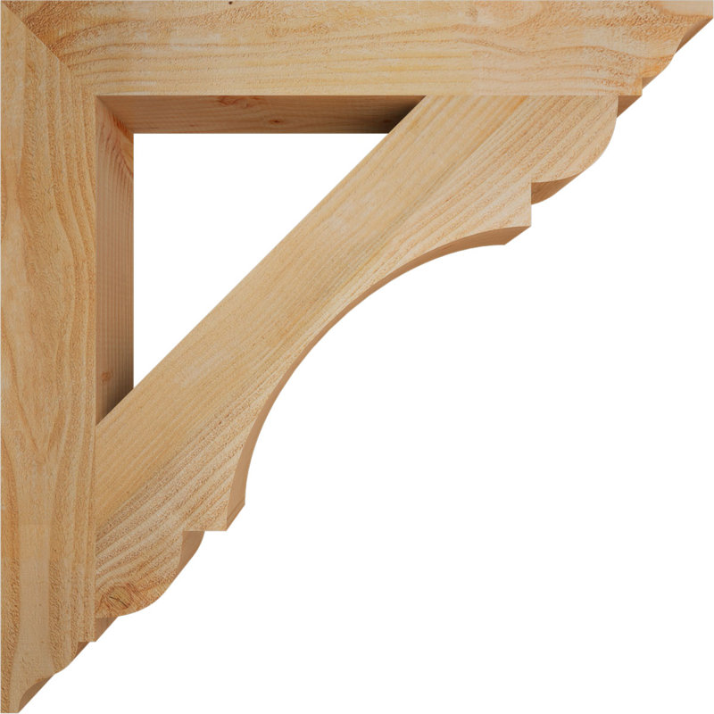 Support olympique traditionnel, Douglas (brut), H 30 po x l 3,5 po x P 30 po